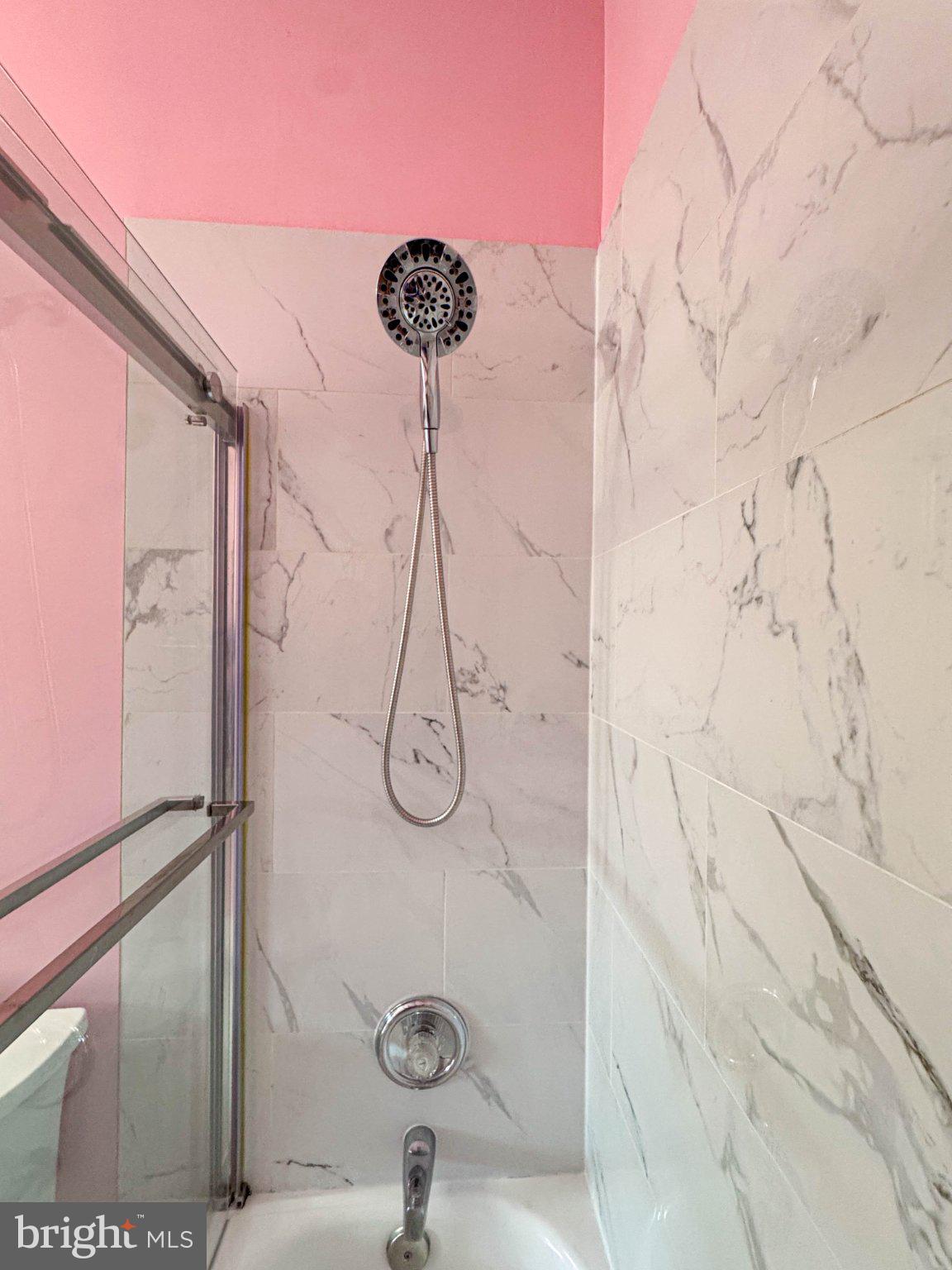 22827 Oakgrove Road Sterling, VA 20166 - Photo 23 of 56 Chic shower with pink accents.