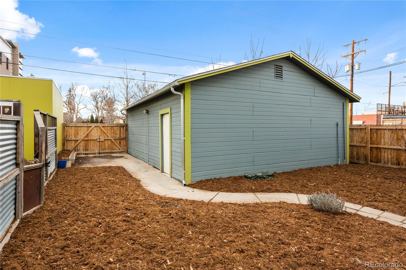 3777 Stuart Street Denver, CO 80212 - Photo 39 of 40 a view of backyard of house