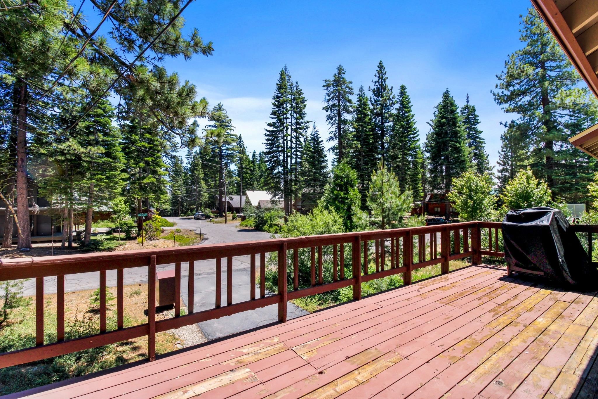 4175 Beaumont Road Carnelian Bay, CA 96140 - Photo 19 of 28 Deck is in process of being painted.