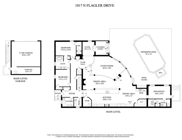 $5,999,000 | 1017 North Flagler Drive, West Palm Beach, FL 33401