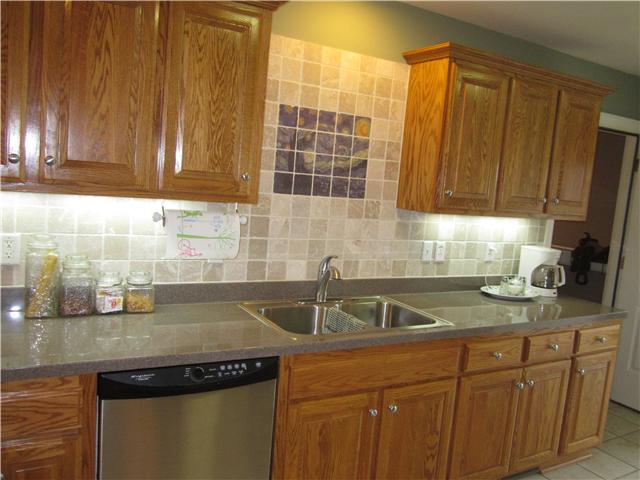 7761 Shoals Branch Road Primm Springs, TN 38476 - Photo 6 of 20 Intricate design in tile backsplash enhances the beauty of the spotless Kitchen.