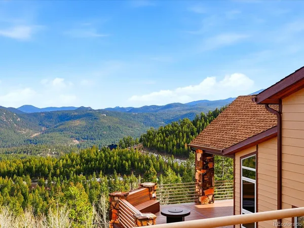 a view of house with mountain view