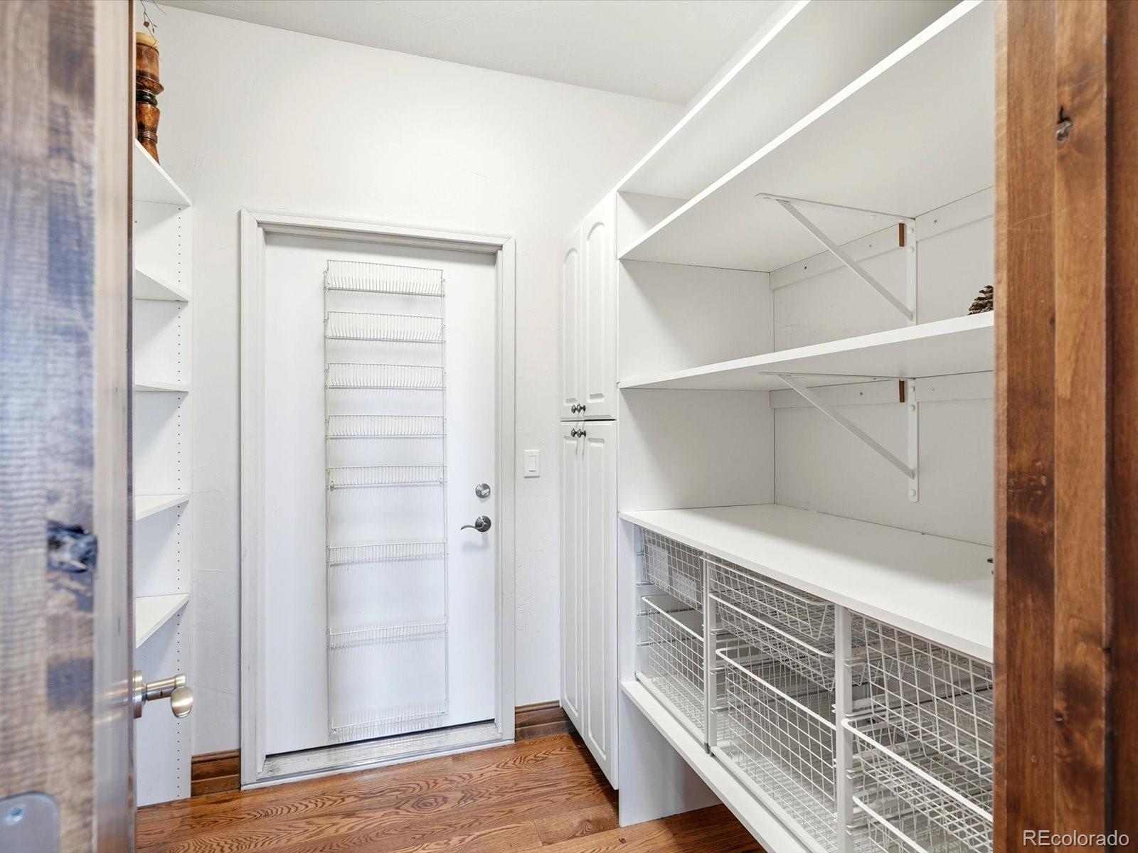 187 Fox Ridge Drive Evergreen, CO 80439 - Photo 24 of 49 a view of walk in closet with empty racks
