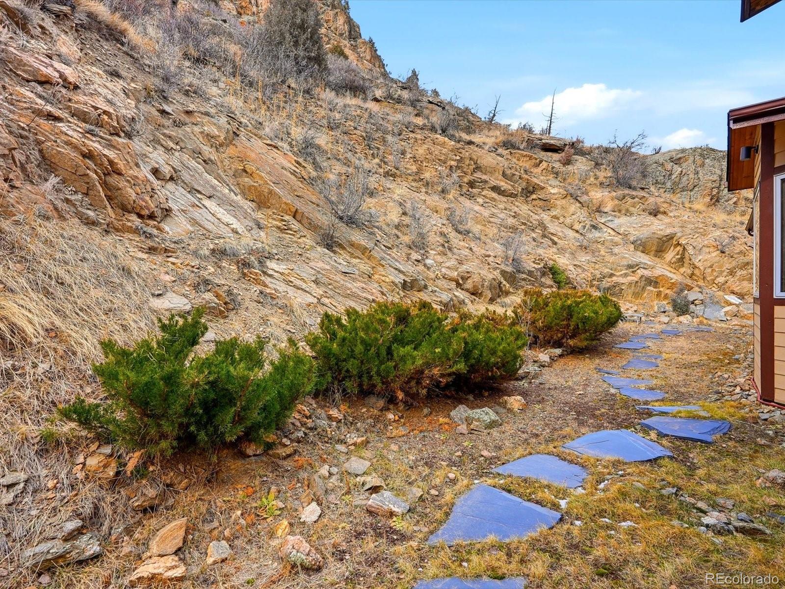 187 Fox Ridge Drive Evergreen, CO 80439 - Photo 48 of 49 a view of a backyard of the house