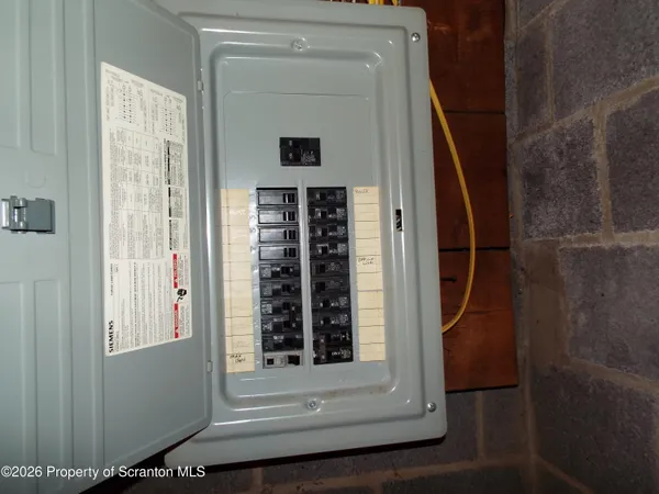 a view of storage and utility room