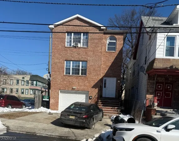 a car parked in front of a building