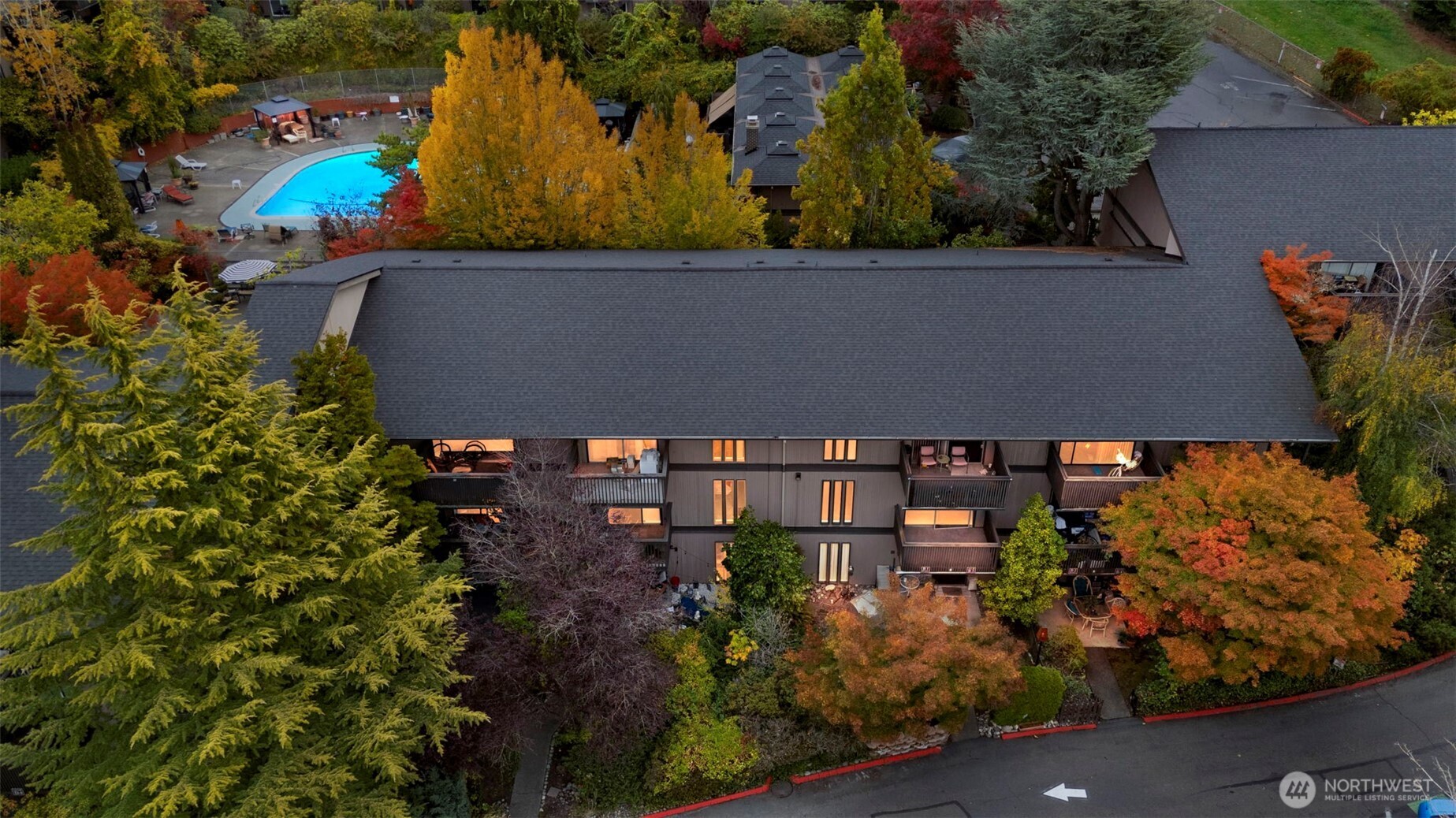 1425 South Puget Drive, Unit B3 Renton, WA 98055 - Photo 24 of 24 an aerial view of a house