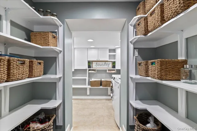 a view of workspace and kitchen view