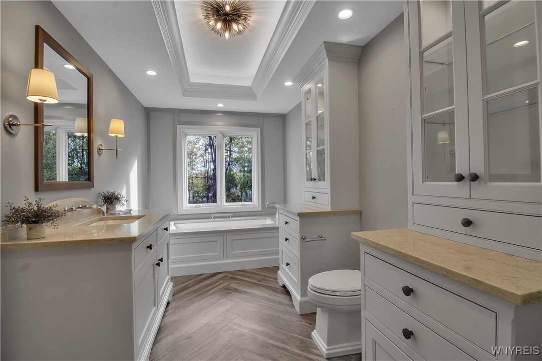 5215 Fox Trace Buffalo, NY 14221 - Photo 29 of 47 quartz counters, soft close cab.