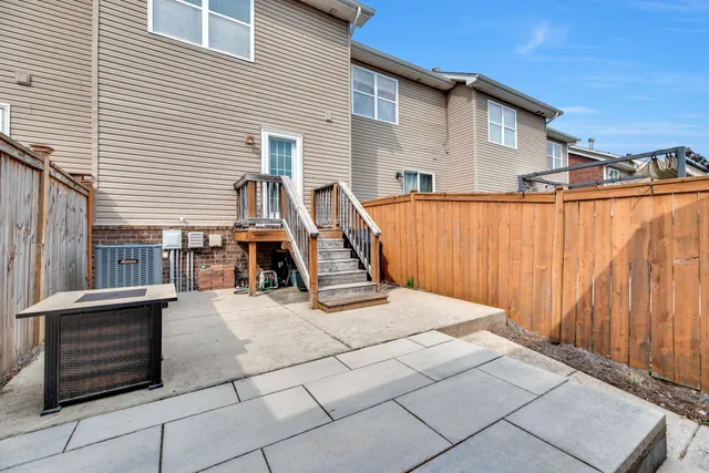 a view of outdoor space and deck