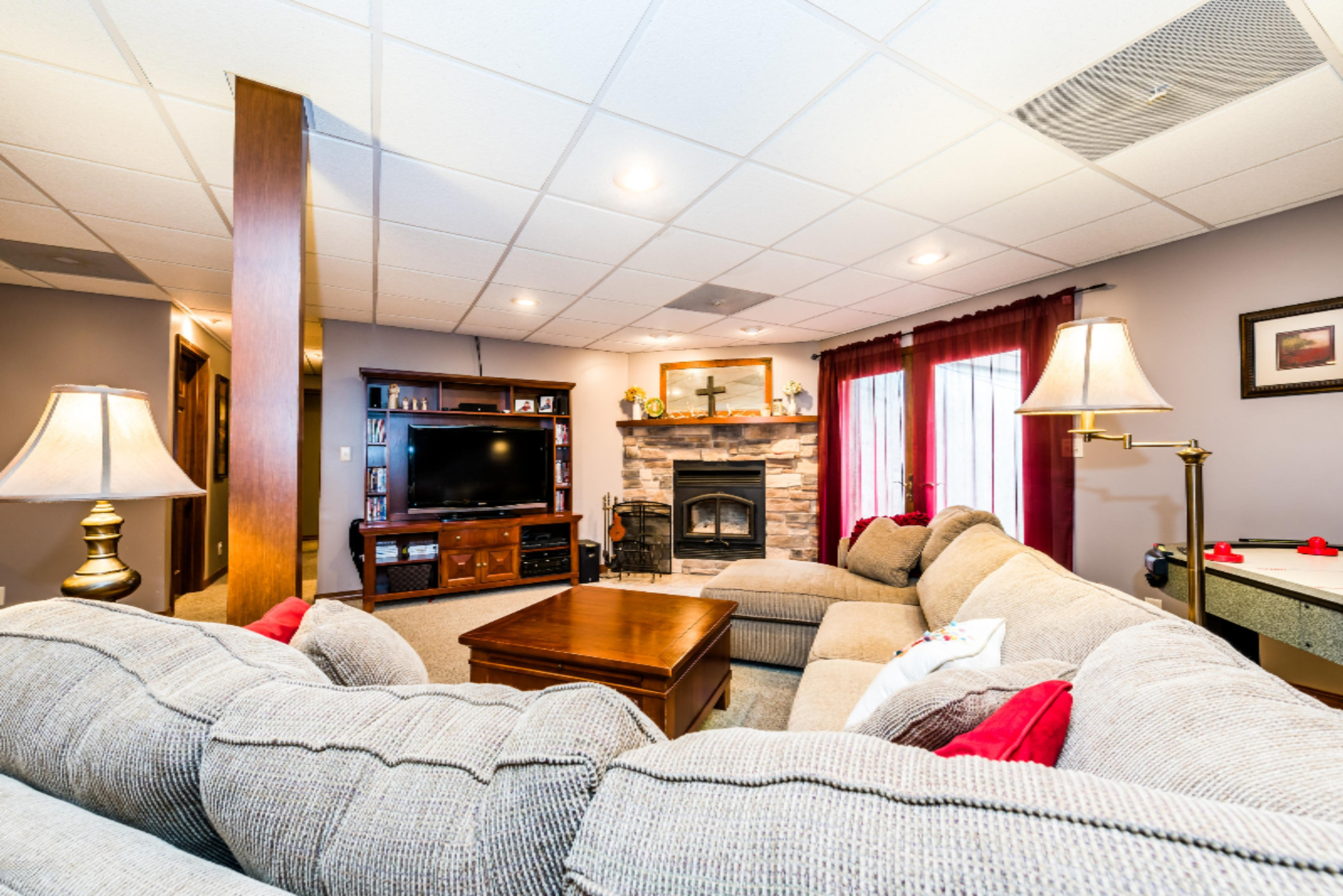 11230 Garr Road Berrien Springs, MI 49103 - Photo 21 of 35 Lower Level Family Room