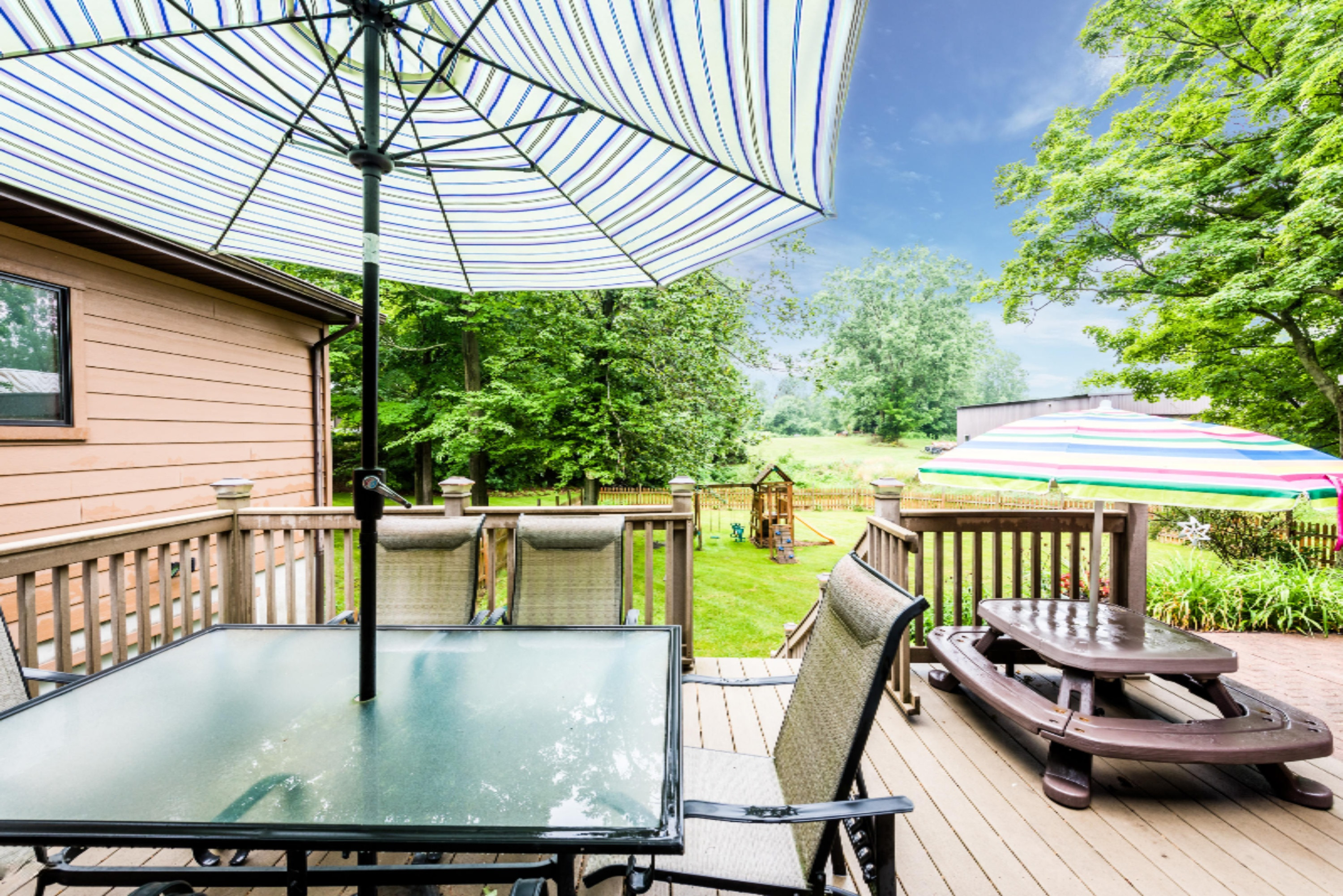 11230 Garr Road Berrien Springs, MI 49103 - Photo 30 of 35 Back Deck