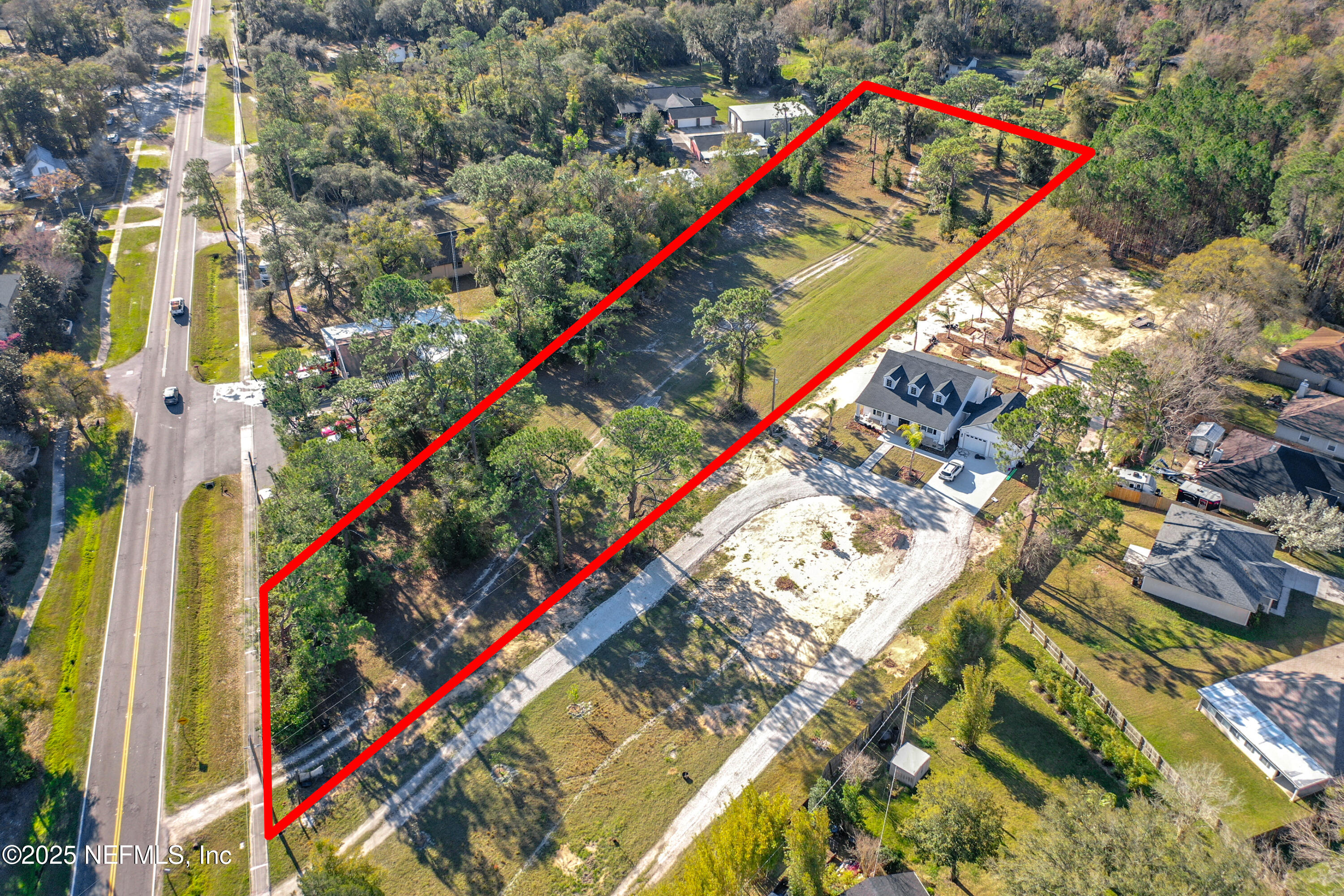 3416 Peoria Road Orange Park, FL 32065 - Photo 3 of 10 Lot Lines