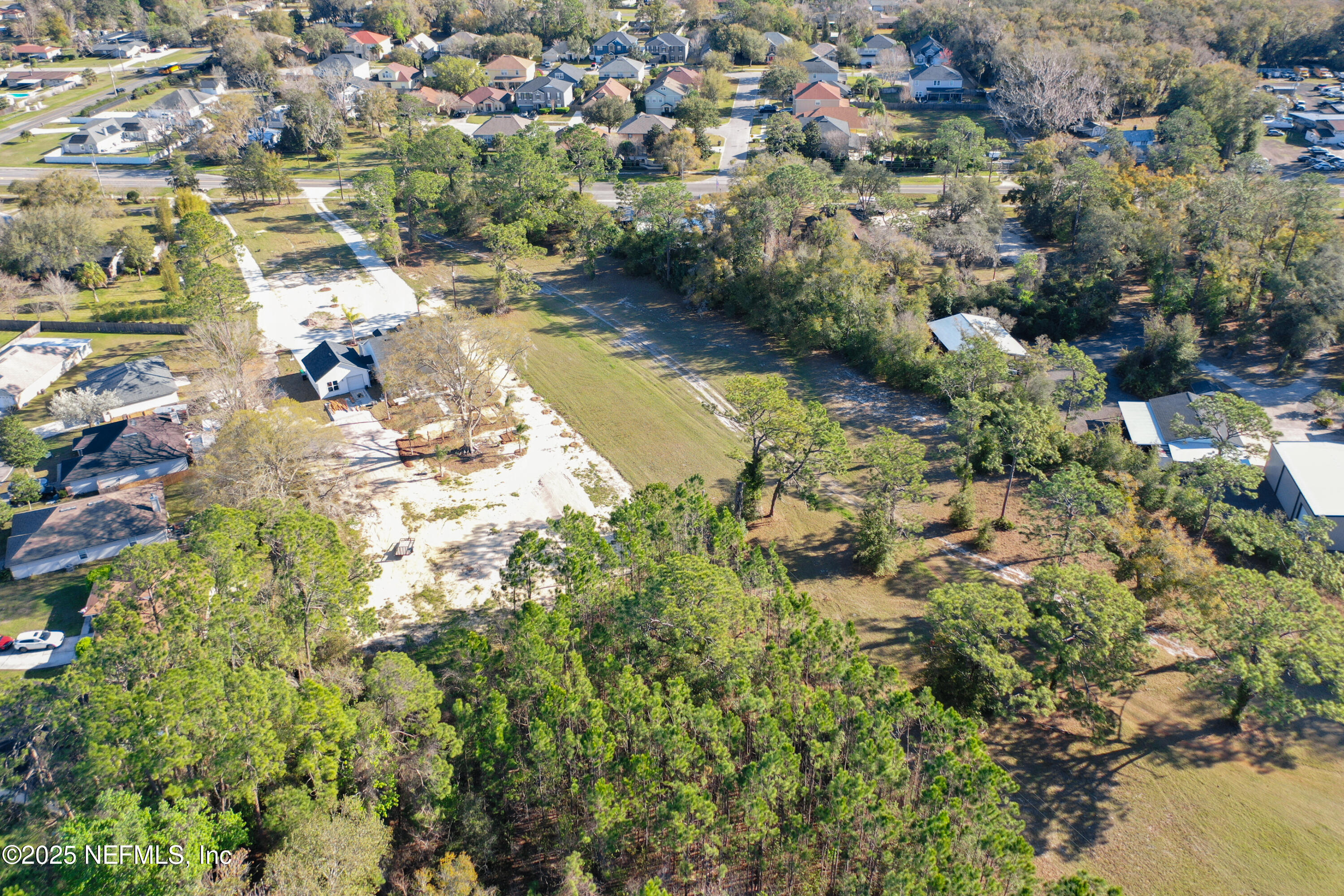 3416 Peoria Road Orange Park, FL 32065 - Photo 8 of 10 Back of Lot