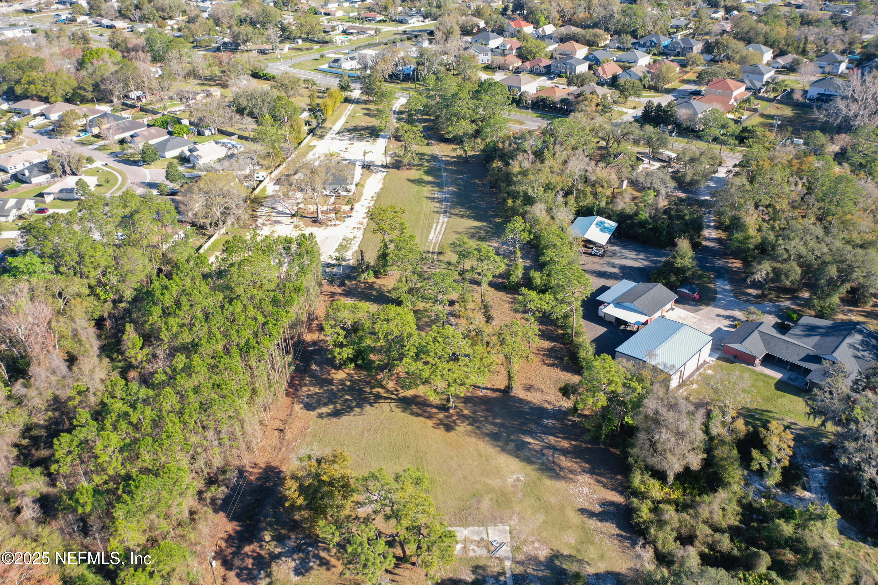 3416 Peoria Road Orange Park, FL 32065 - Photo 9 of 10 Back of Lot