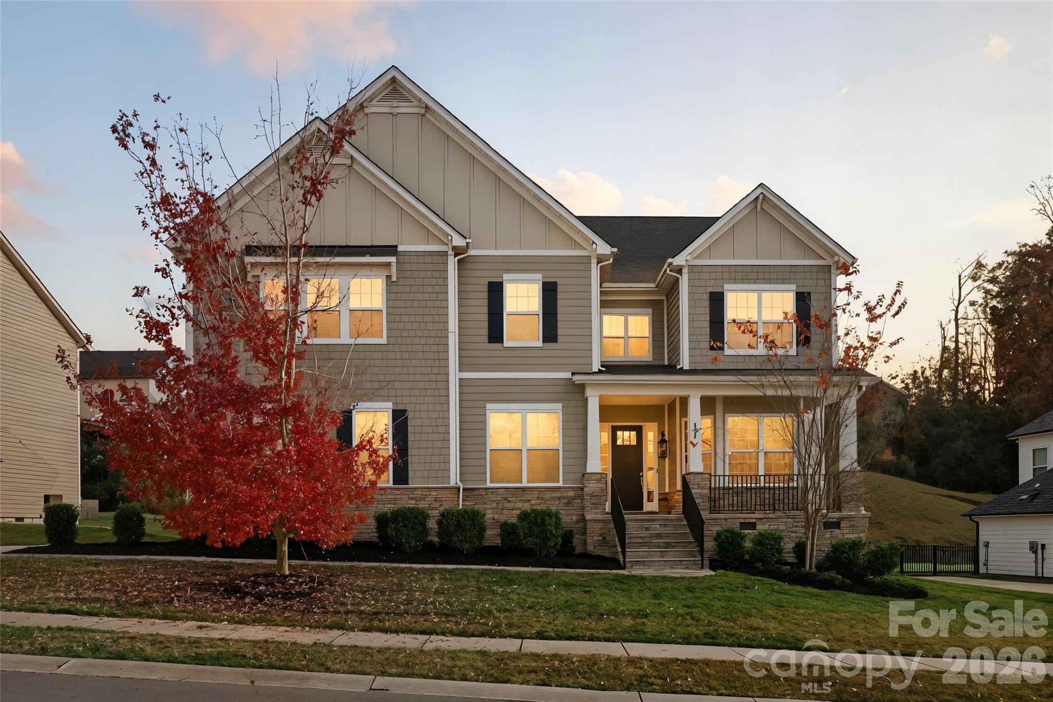 194 Forsythia Lane Tega Cay, SC 29708 - Photo 2 of 37 a front view of a house