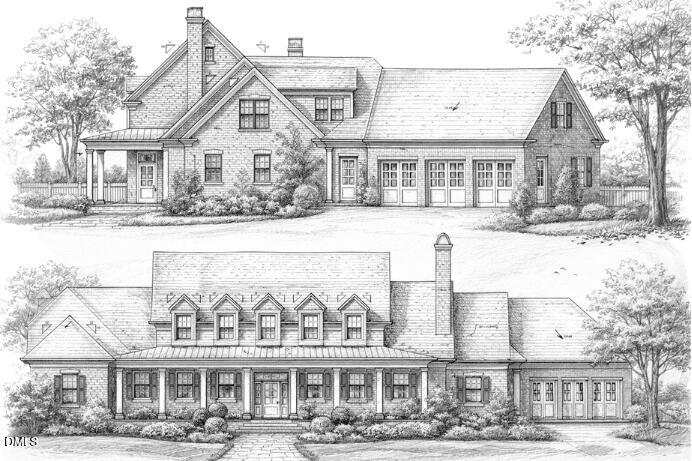 3331 Lillian Forest Raleigh, NC 27609 - Photo 1 of 5 REVERE Elevations Lot 7 plans