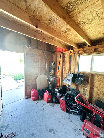 680 Timpie Road Tooele, UT 84074 - Photo 29 of 31 Utility shed with exposed wood framing and a concrete floor