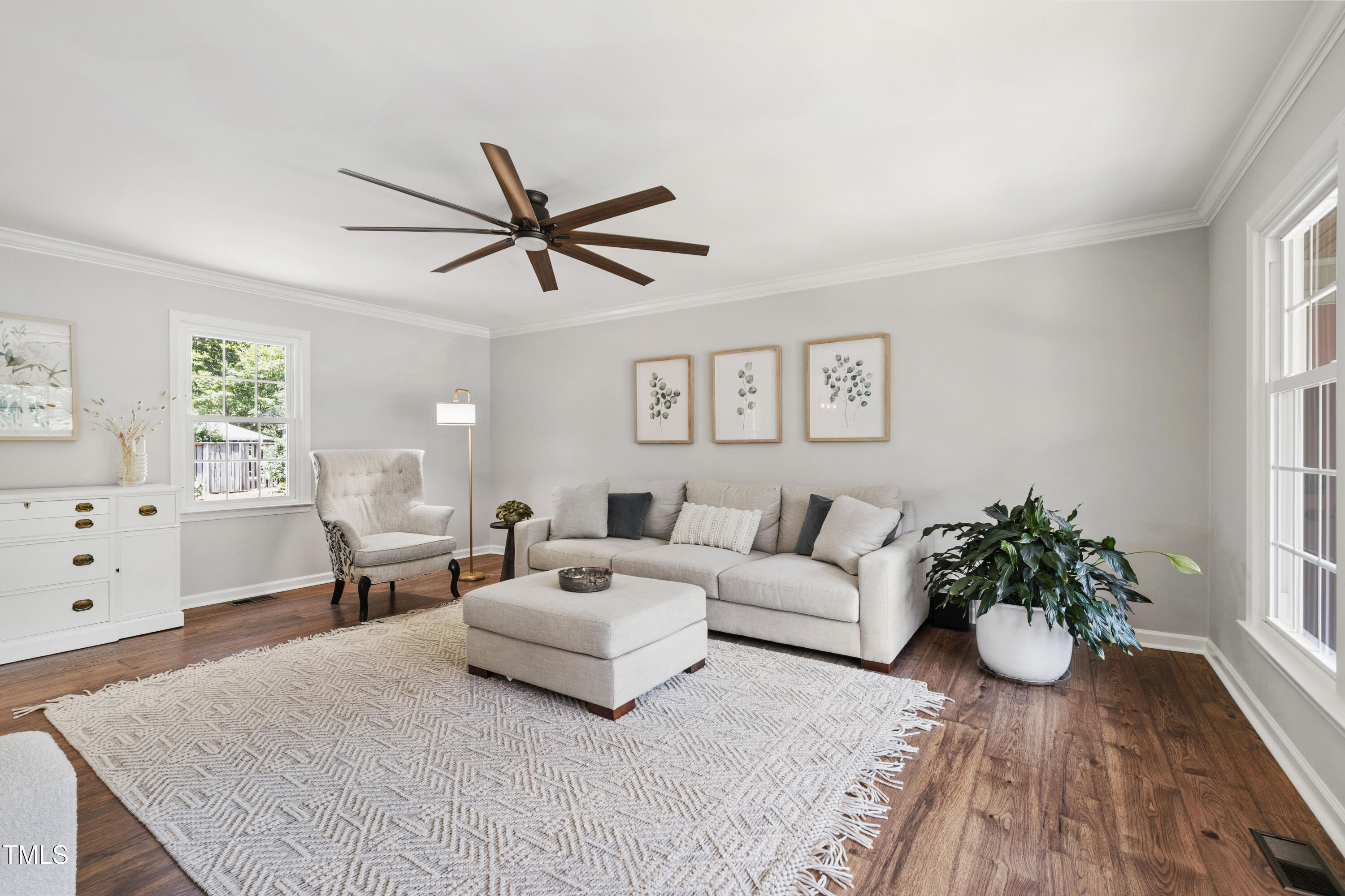 3209 Caldwell Drive Raleigh, NC 27607 - Photo 13 of 42 a living room with furniture