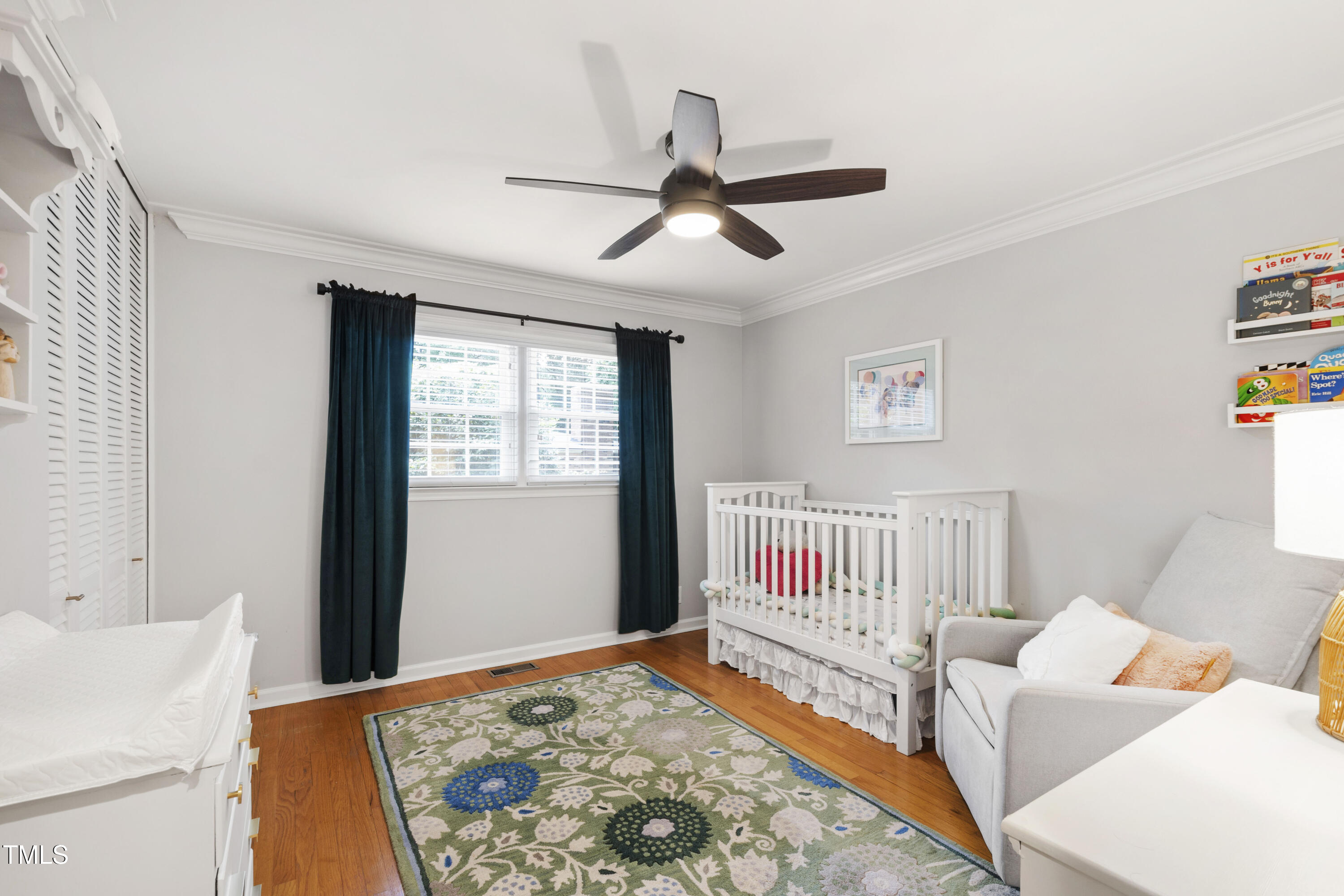 3209 Caldwell Drive Raleigh, NC 27607 - Photo 29 of 42 a bedroom with furniture and a window