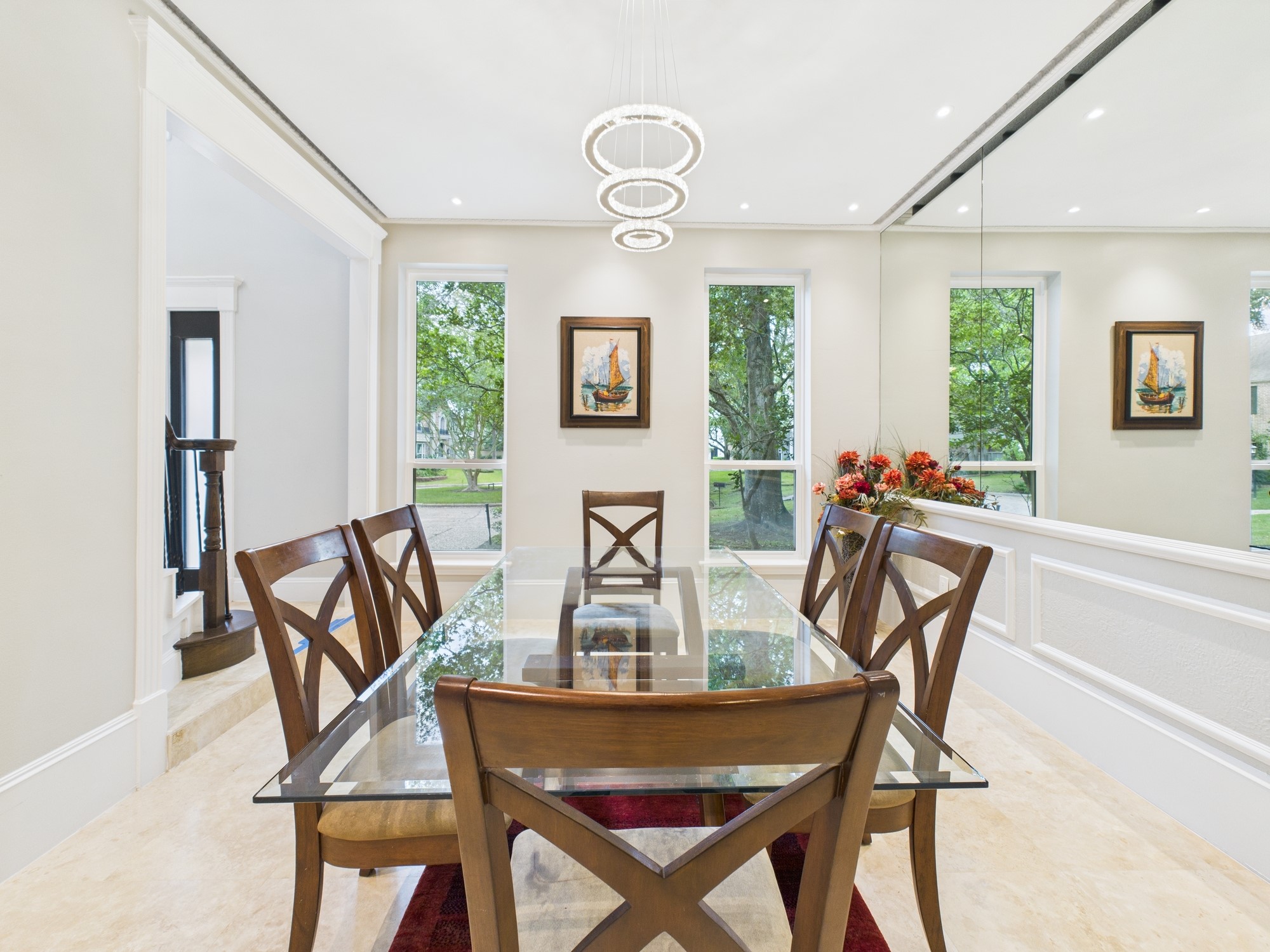 702 Daria Court Houston, TX 77079 - Photo 6 of 44 Formal Dining Boasting Similar Details to the Formal Living