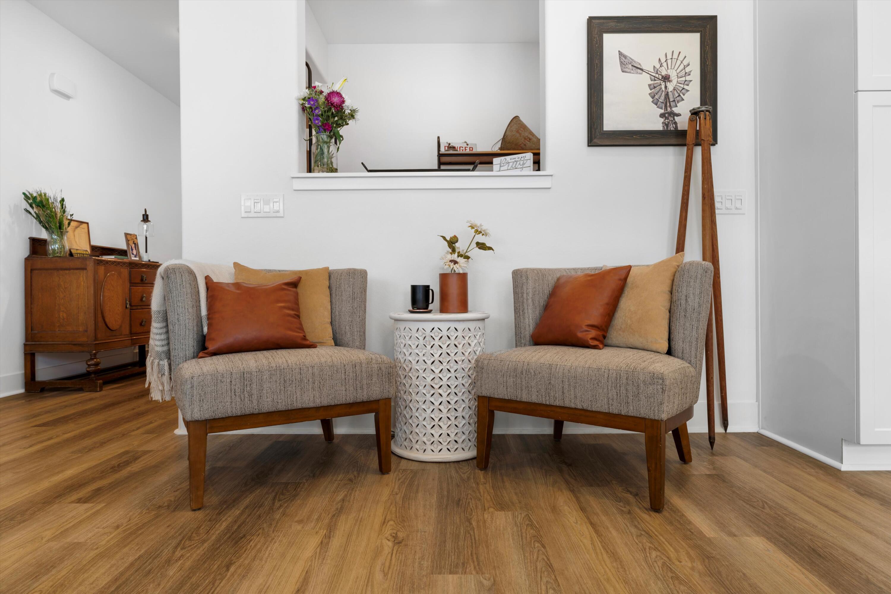 1344 Bodega Drive Tehachapi, CA 93561 - Photo 13 of 34 a living room with furniture and a wooden floor