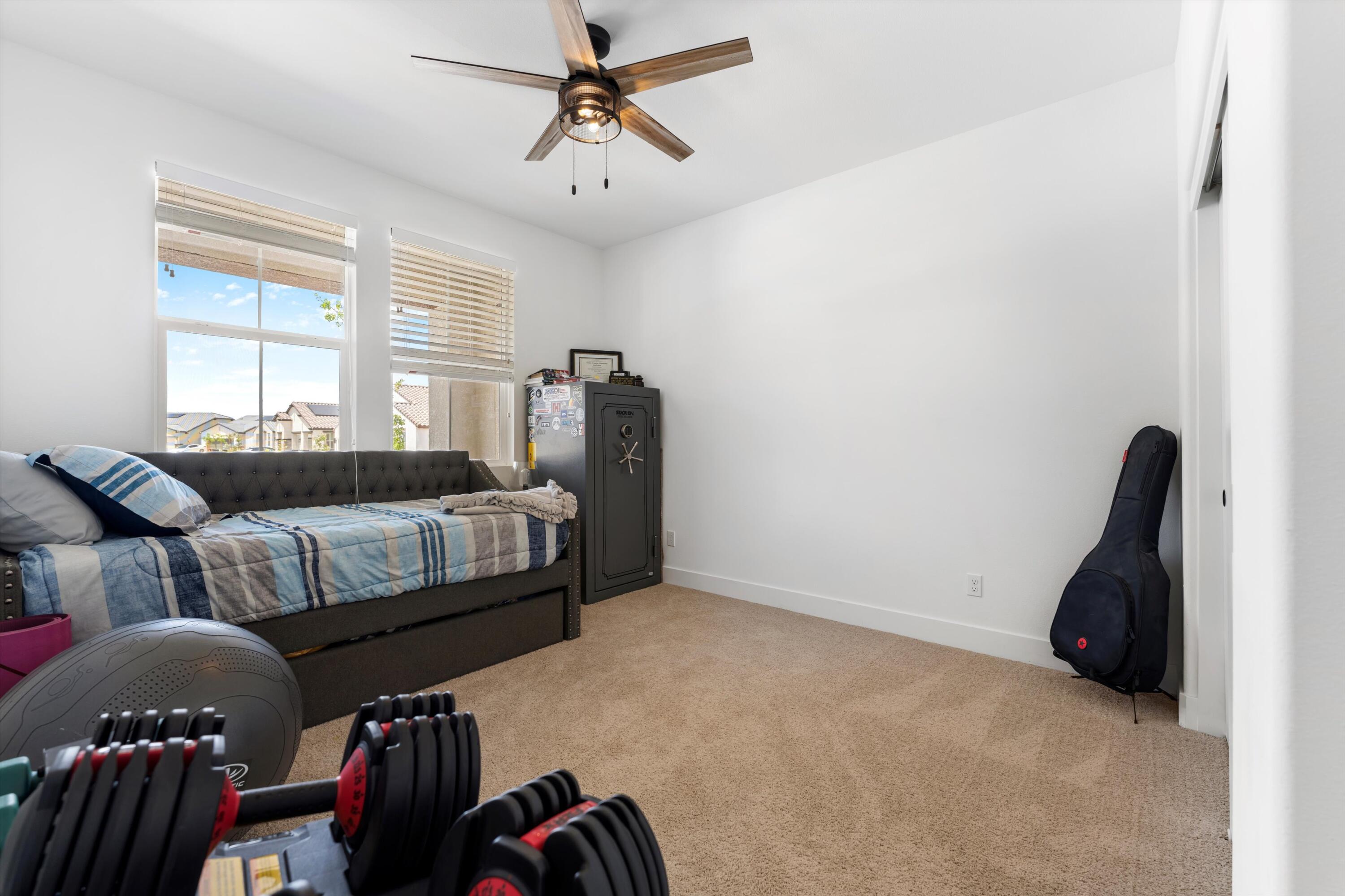 1344 Bodega Drive Tehachapi, CA 93561 - Photo 29 of 34 a bedroom with furniture and a window