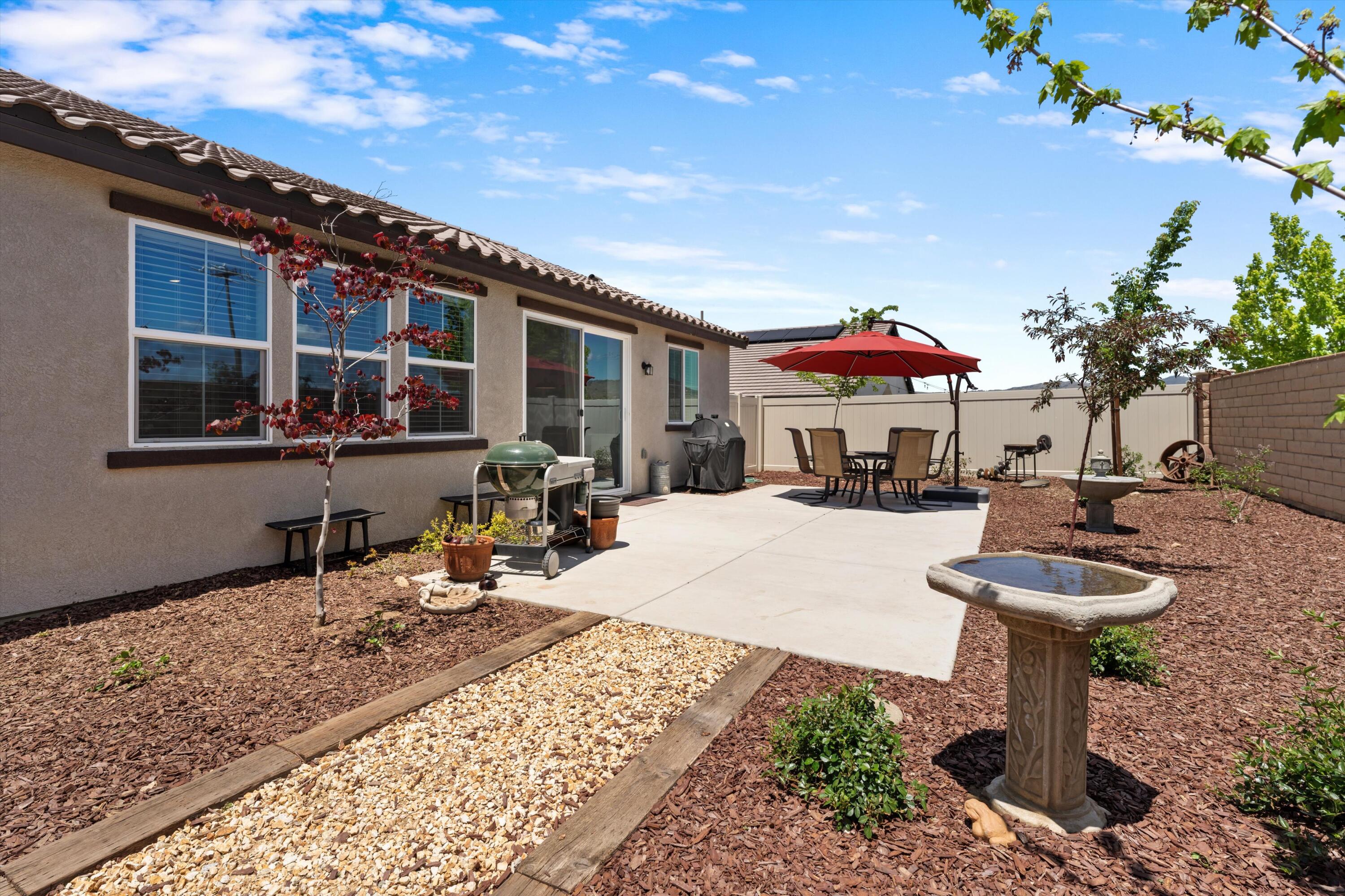 1344 Bodega Drive Tehachapi, CA 93561 - Photo 32 of 34 a front view of a house with patio