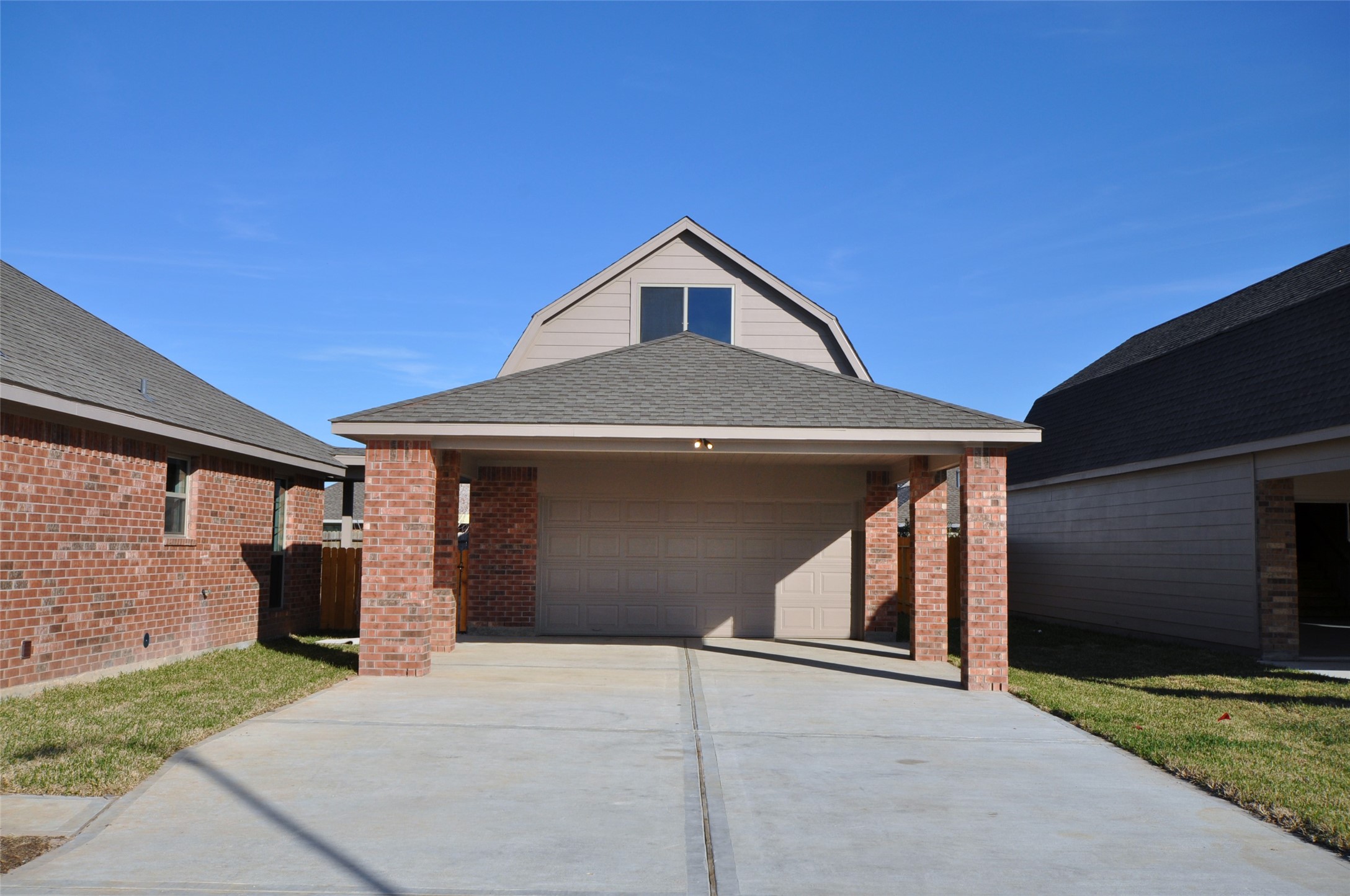 3701 Pedregal Road League City, TX 77573 - Photo 35 of 48 a front view of a house with garage