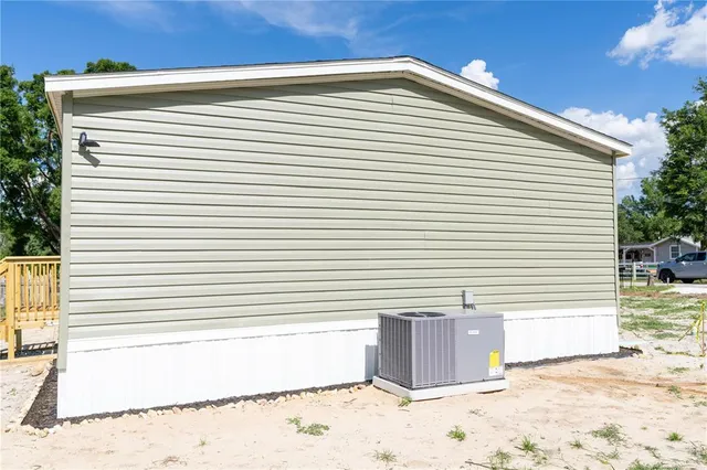 a view of a terrace with a window