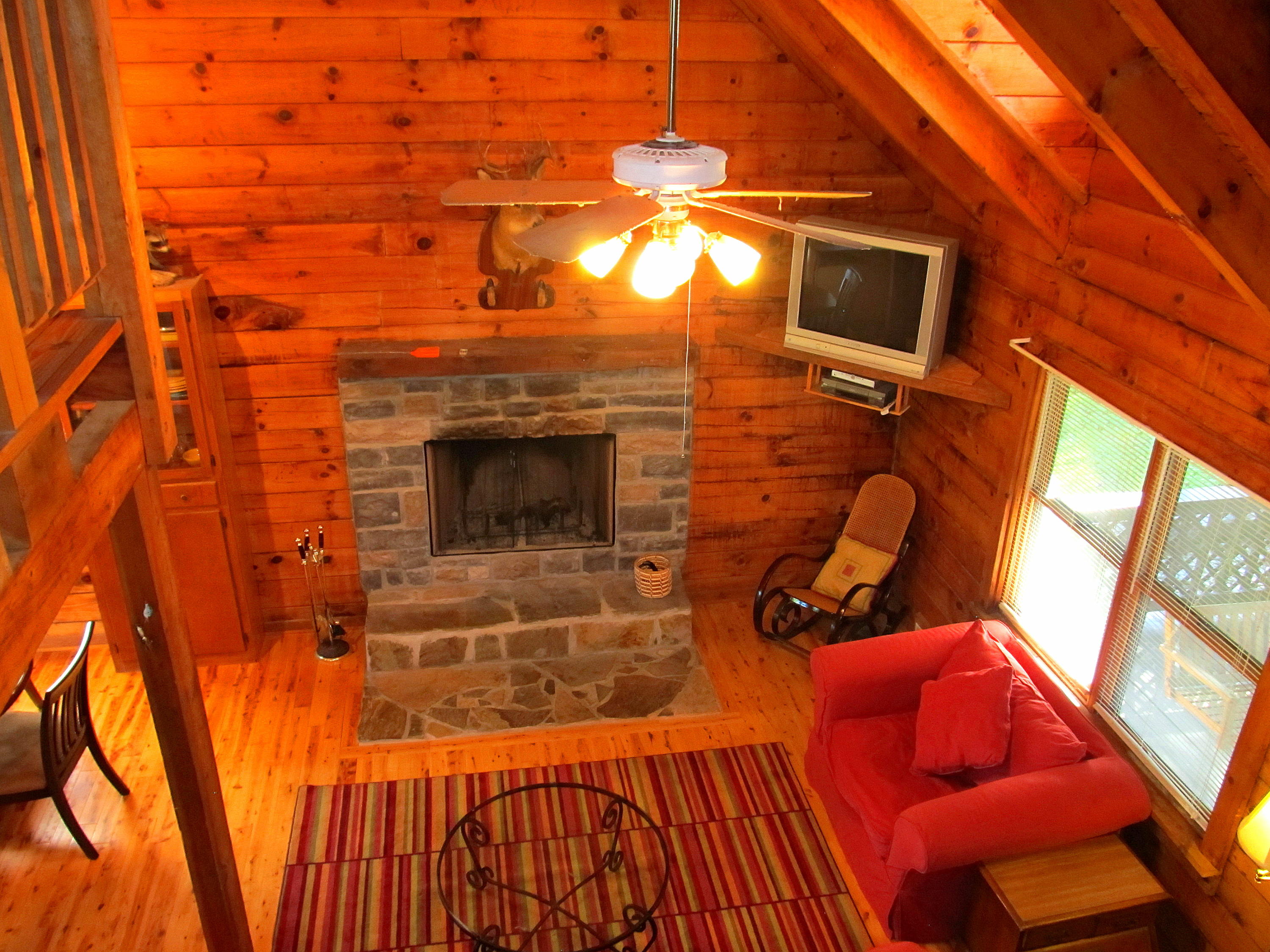 696 Ridge Circle Road Andersonville, TN 37705 - Photo 8 of 31 Stone fireplace