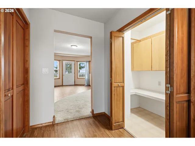 a view of an entryway