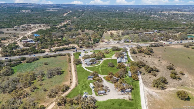 a view of city and mountain