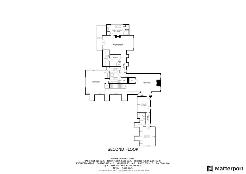 306 Cascade Road Columbus, GA 31904 - Photo 67 of 67 Second Level Floorplan