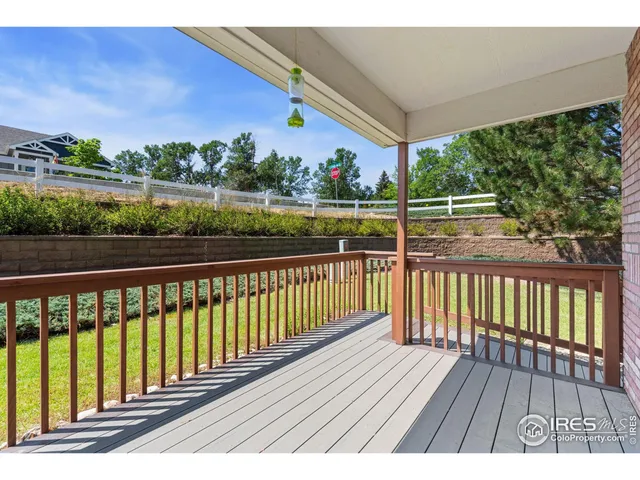 a view of city from a balcony