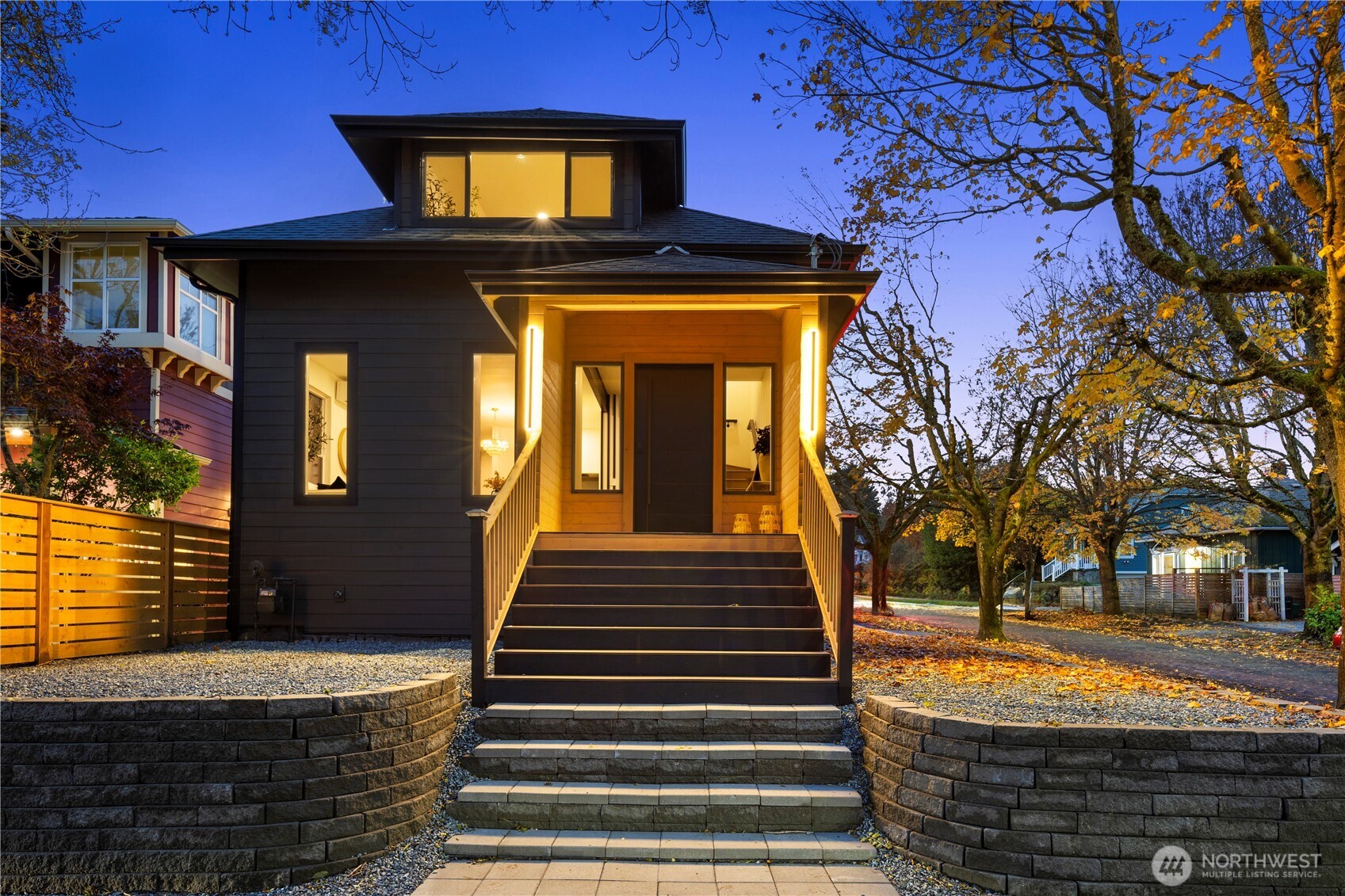 829 27th Avenue Seattle, WA 98122 - Photo 1 of 38 a front view of a house with large windows