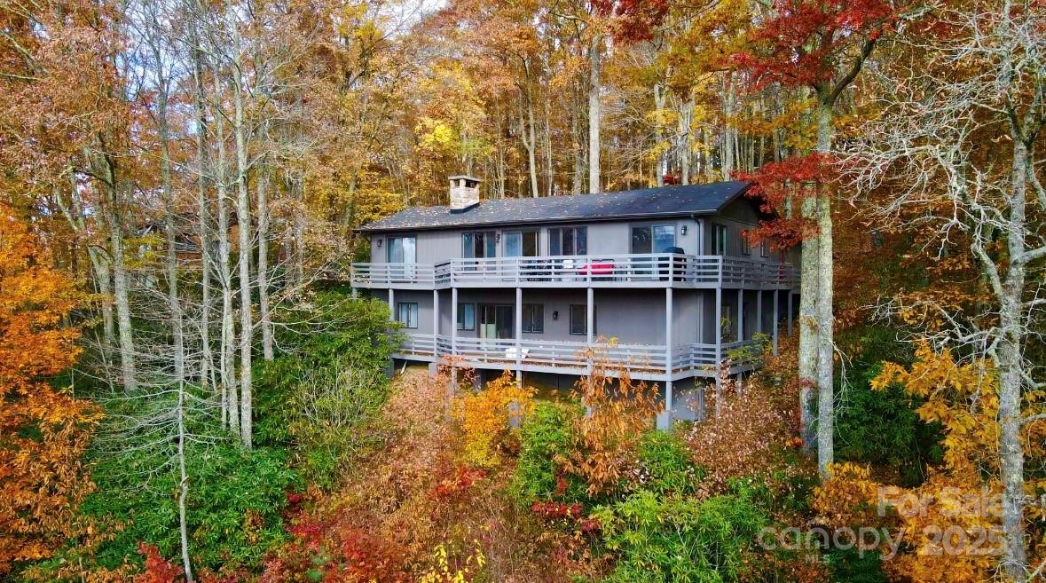 front view of a house with a small yard
