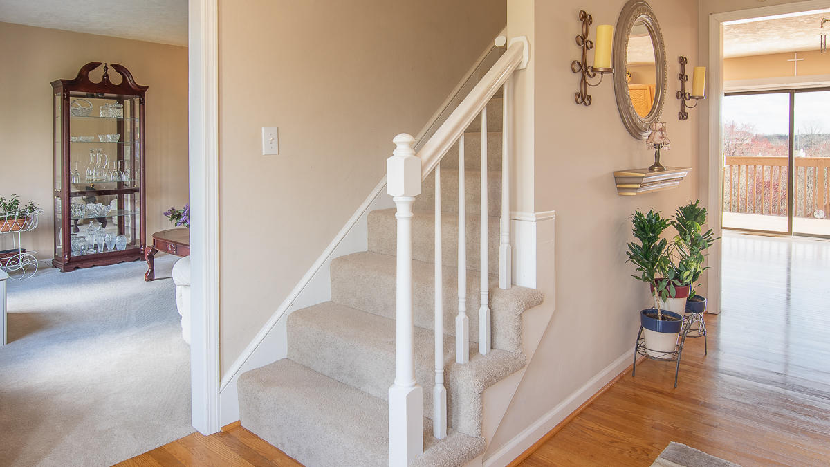 112 Aftons Meadow Road Vinton, VA 24179 - Photo 18 of 46 a view of entryway and hall with wooden floor