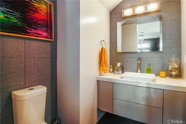 a bathroom with a sink and a toilet
