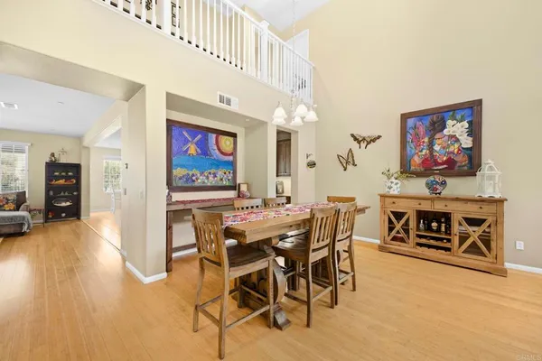 a view of a livingroom with furniture and furniture