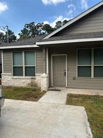 a house with a outdoor space