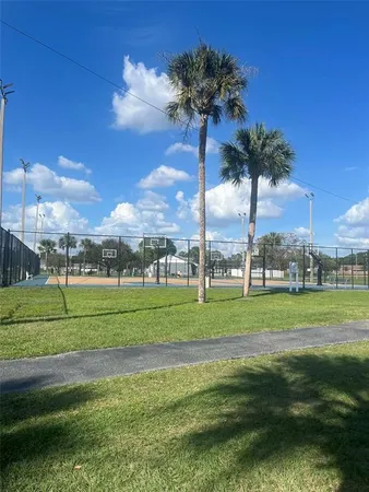 a view of a tennis court