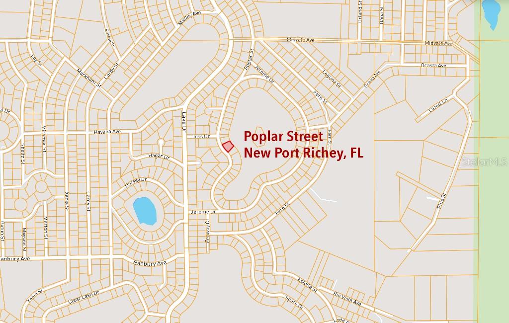 33 Poplar Street New Port Richey, FL 34654 - Photo 8 of 11 a close up of a street