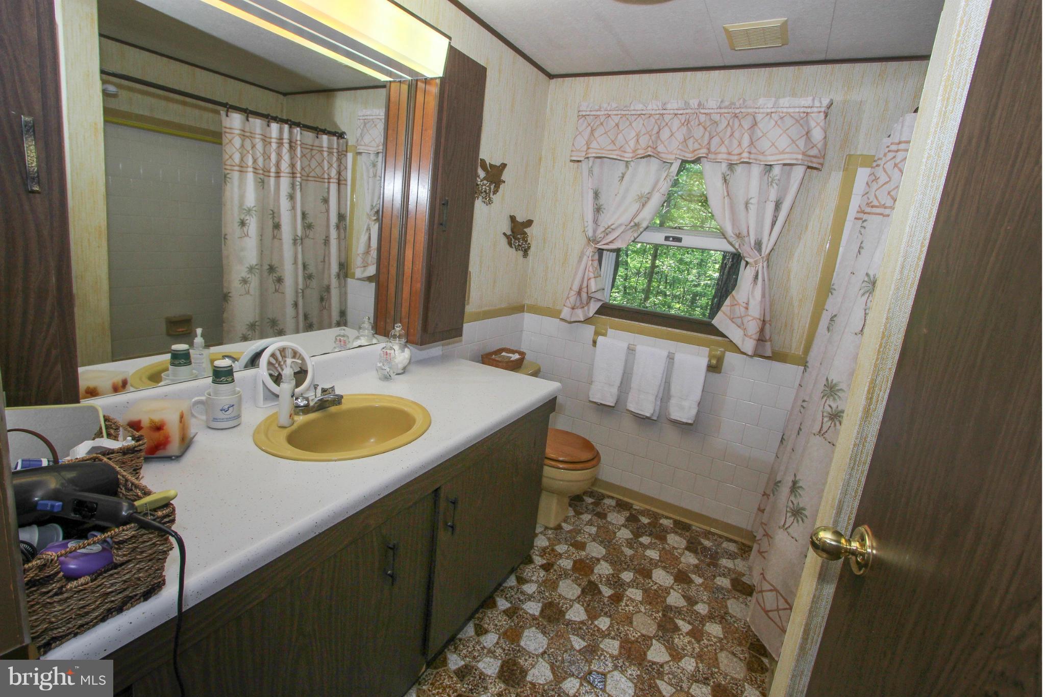 9325 Mountjoy Road Marshall, VA 20115 - Photo 15 of 30 a bathroom with a sink and a mirror