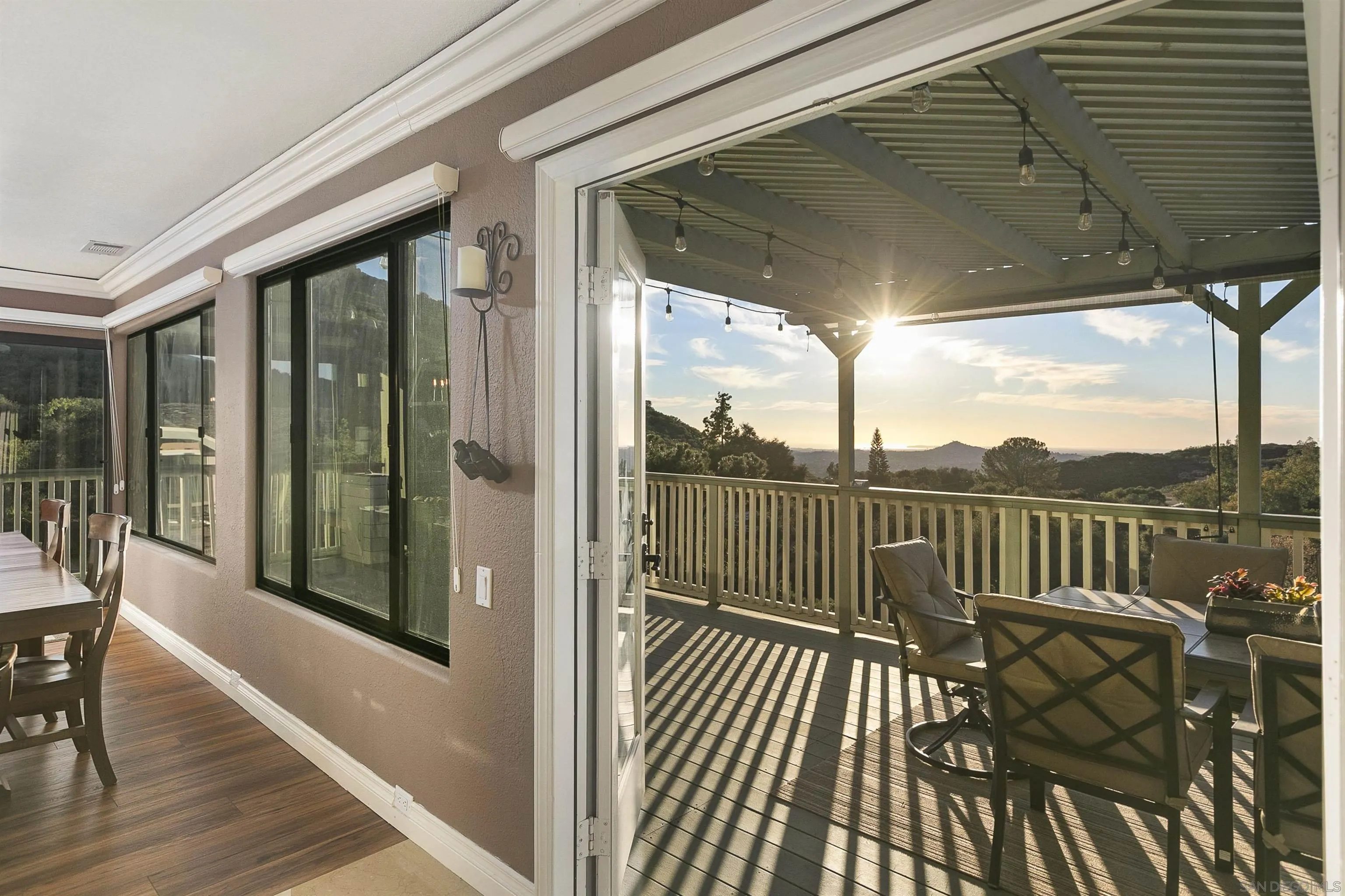 2505 Suncrest Boulevard El Cajon, CA 92021 - Photo 12 of 45 a view of a balcony with wooden floor