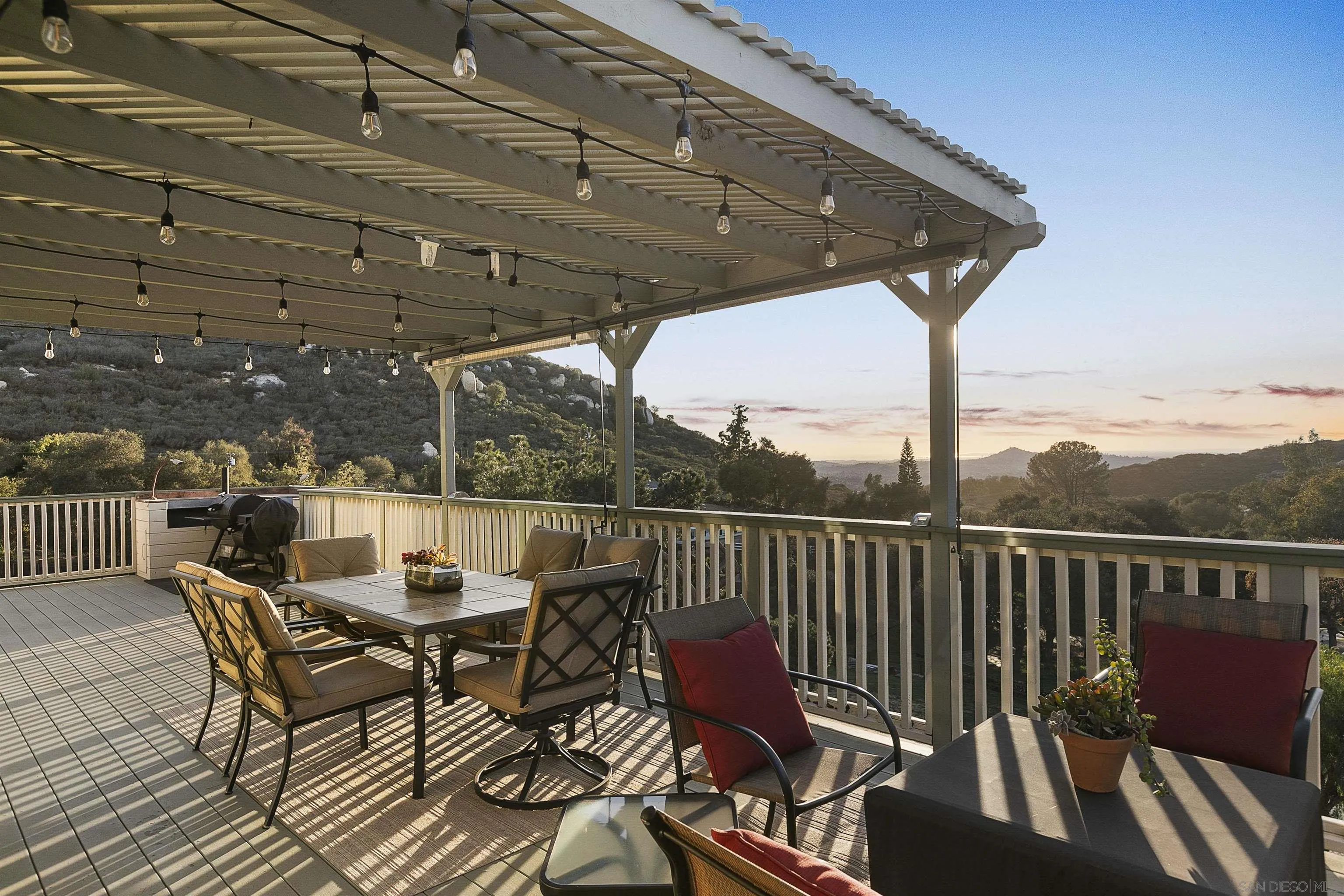2505 Suncrest Boulevard El Cajon, CA 92021 - Photo 27 of 45 a view of a roof deck with furniture