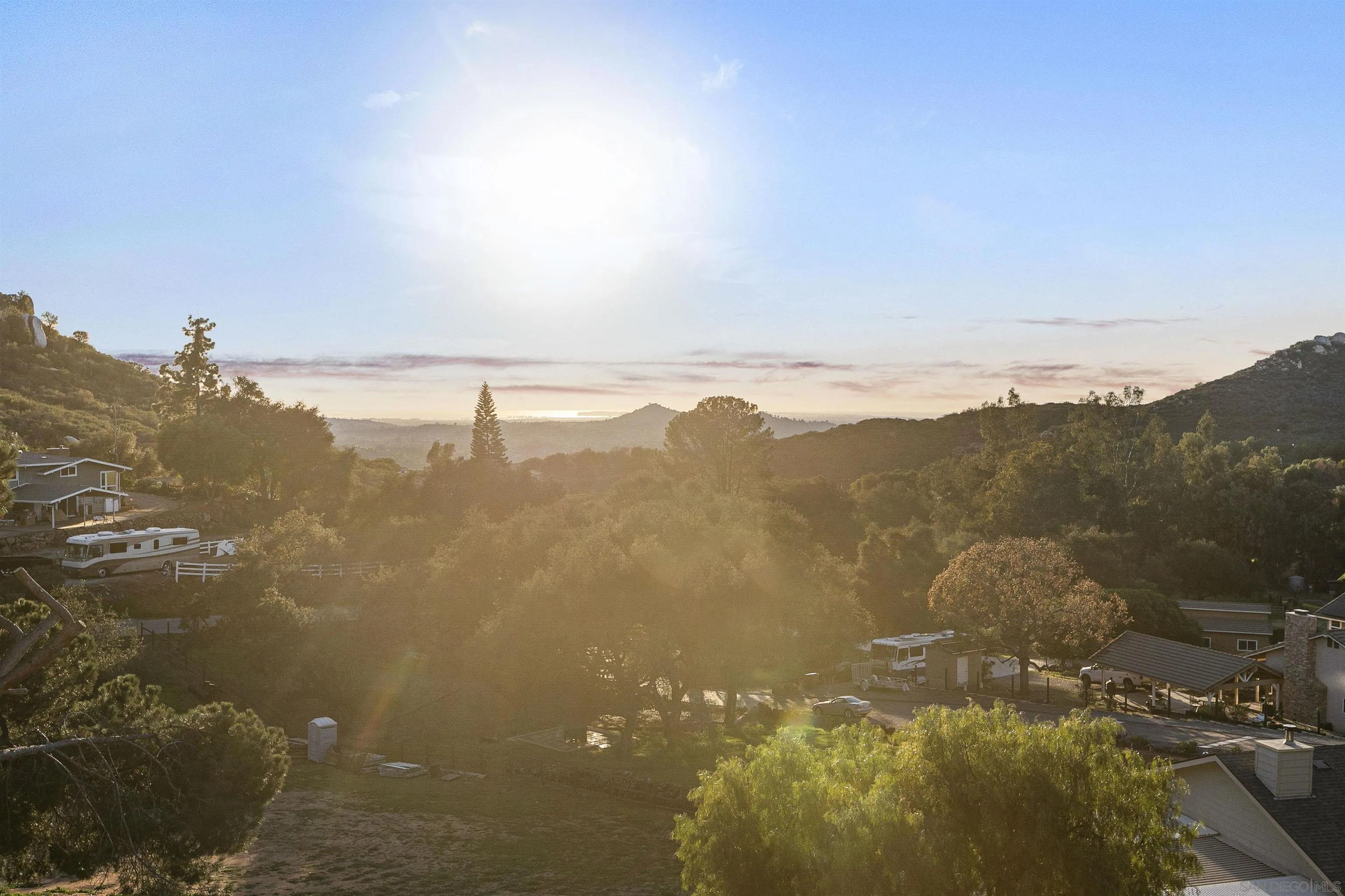 2505 Suncrest Boulevard El Cajon, CA 92021 - Photo 5 of 45 a view of a city with mountains in the background