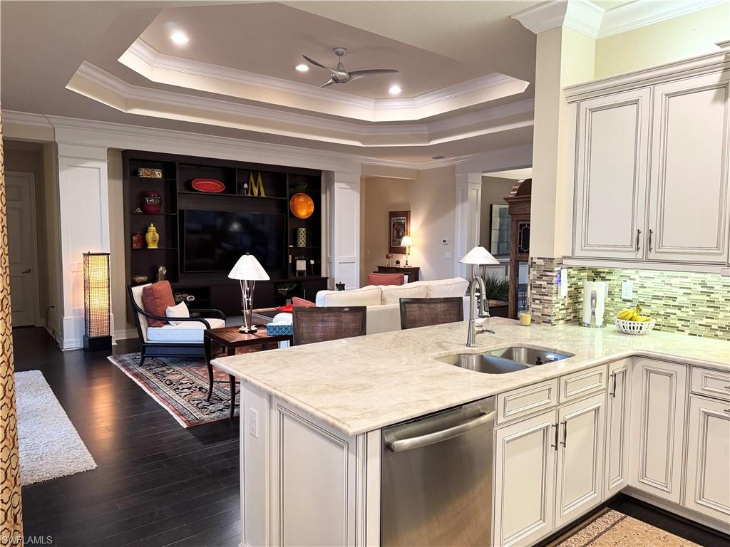 3200 Atlantic Circle Naples, FL 34119 - Photo 20 of 41 a view of a kitchen counter space and dining room