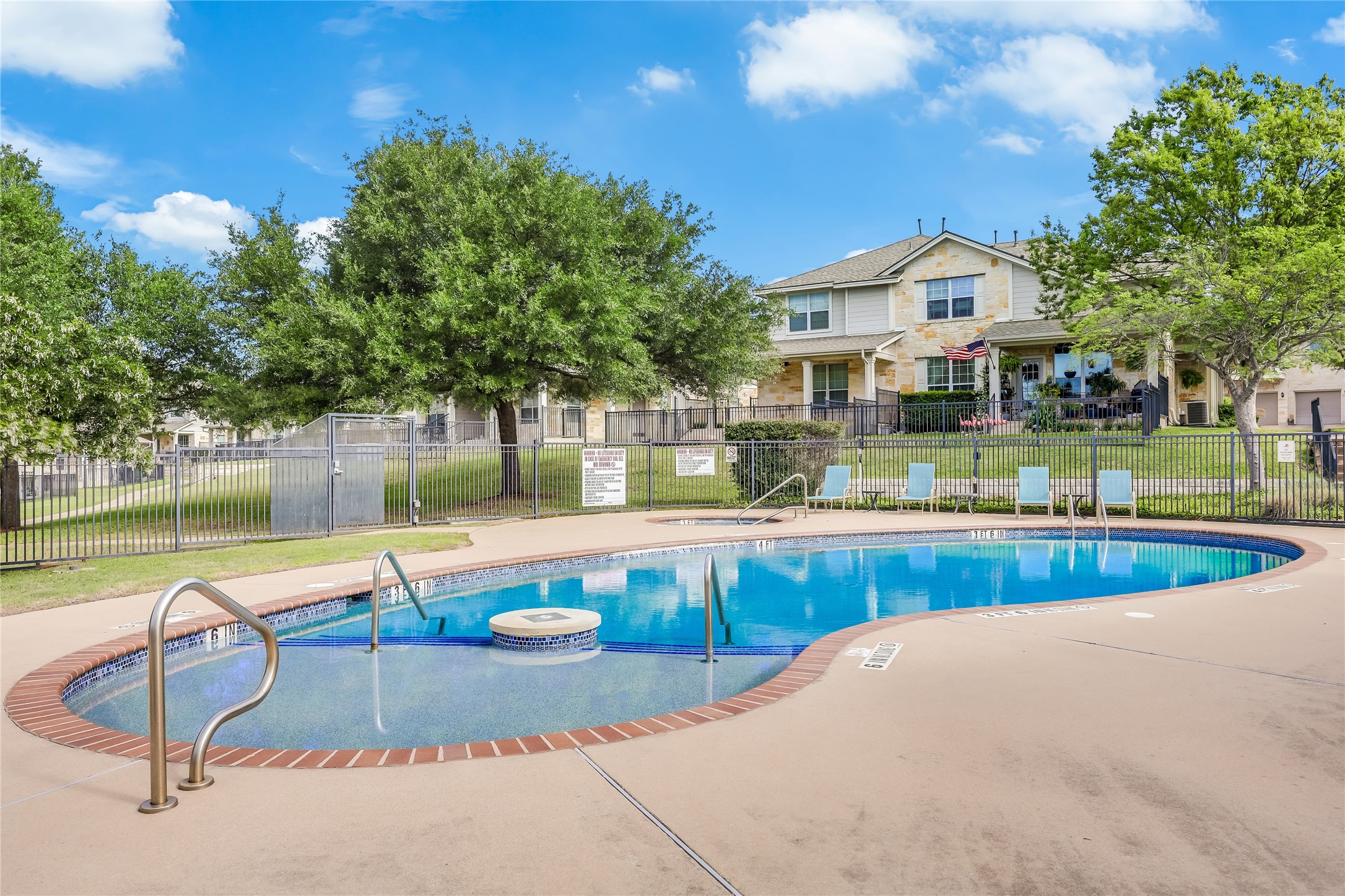 1900 Scofield Ridge Parkway, Unit 501 Austin, TX 78727 - Photo 27 of 31 a view of a swimming pool with a patio