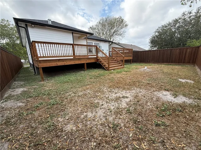 a view of a porch with a yard